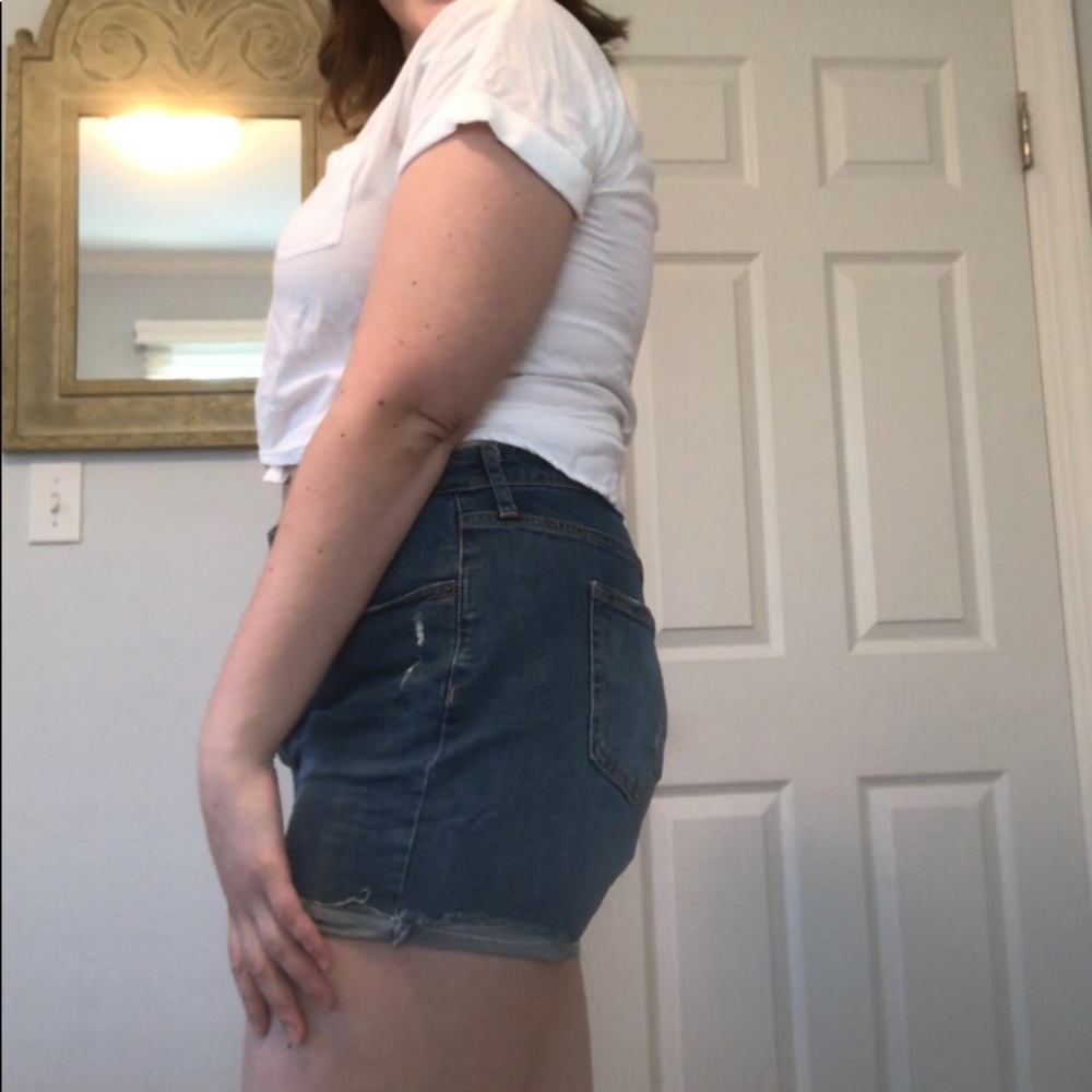 Universal Thread // Distressed Denim Shorts